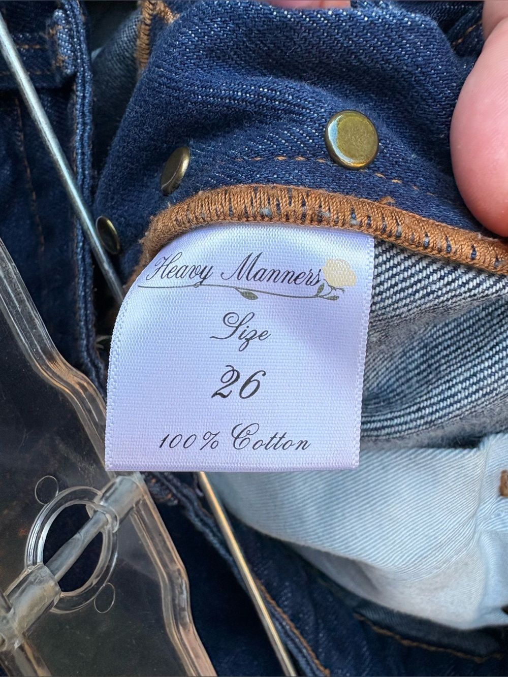 Heavy Manners Babygirl Work Denim - Picture 6 of 8